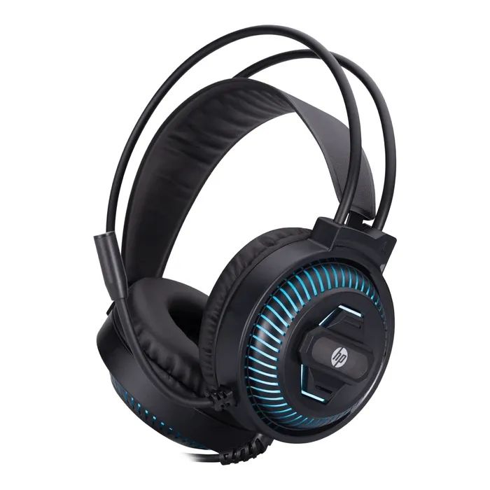 Навушники HP DHE-8001U LED USB Black (DHE-8001U)