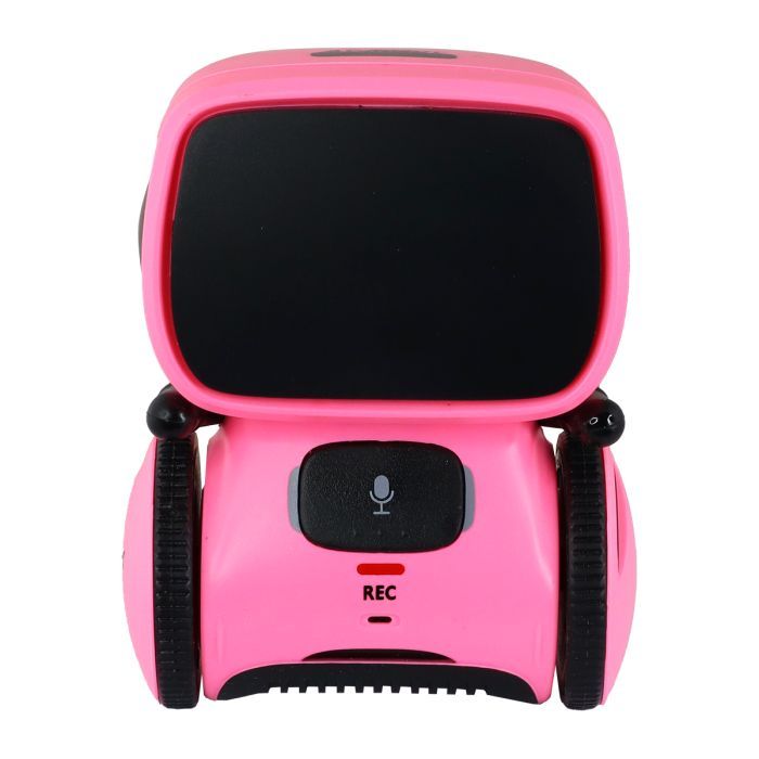 Интерактивная игрушка AT-Robot робот с голосовым управлением розовый, украинский (AT001-04-UKR)