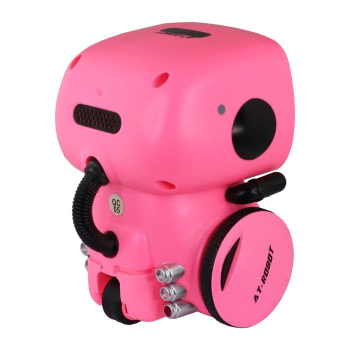 Интерактивная игрушка AT-Robot робот с голосовым управлением розовый, украинский (AT001-04-UKR) изображение 6