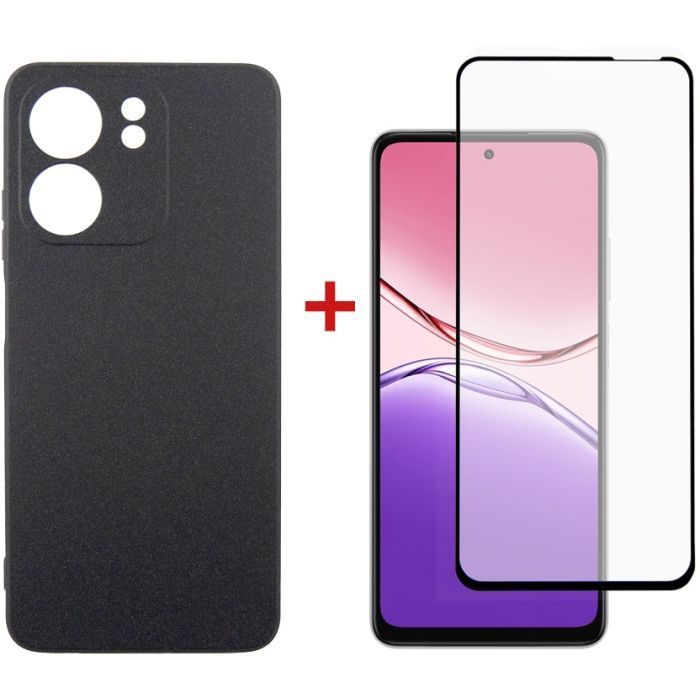 Чехол для мобильного телефона Dengos Oppo A5x Carbon+glass Blue (DG-KM-176)