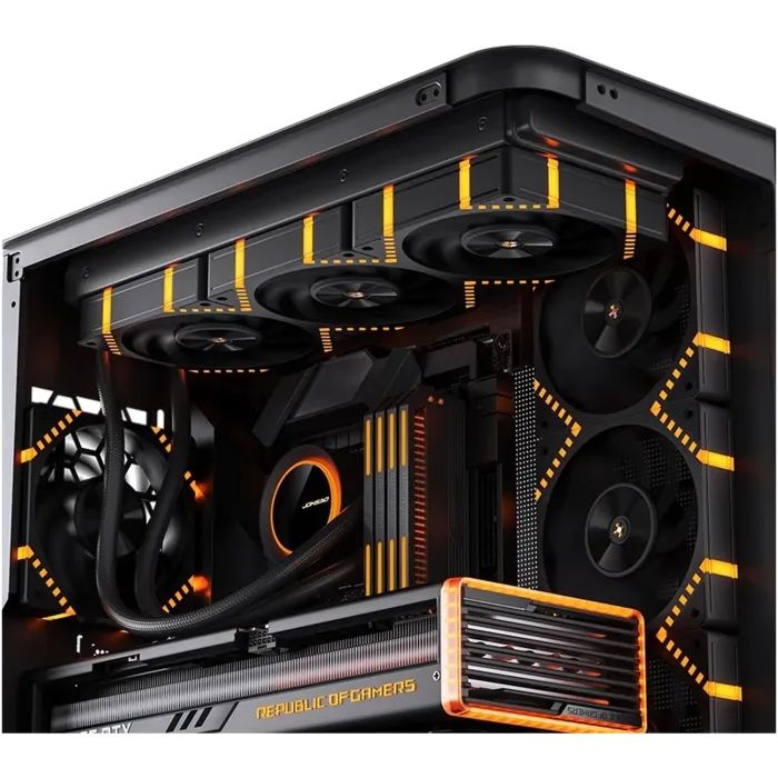 Кулер для корпуса JONSBO HF2-120BR ARGB Black изображение 12