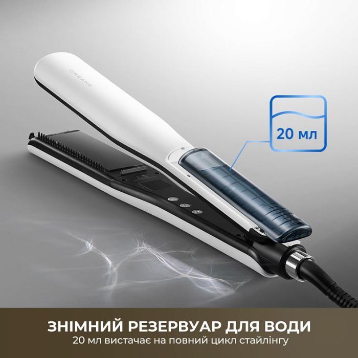 Выпрямитель для волос Dreame AuraSteam Straight White AA01A (AA01A-WH) изображение 10
