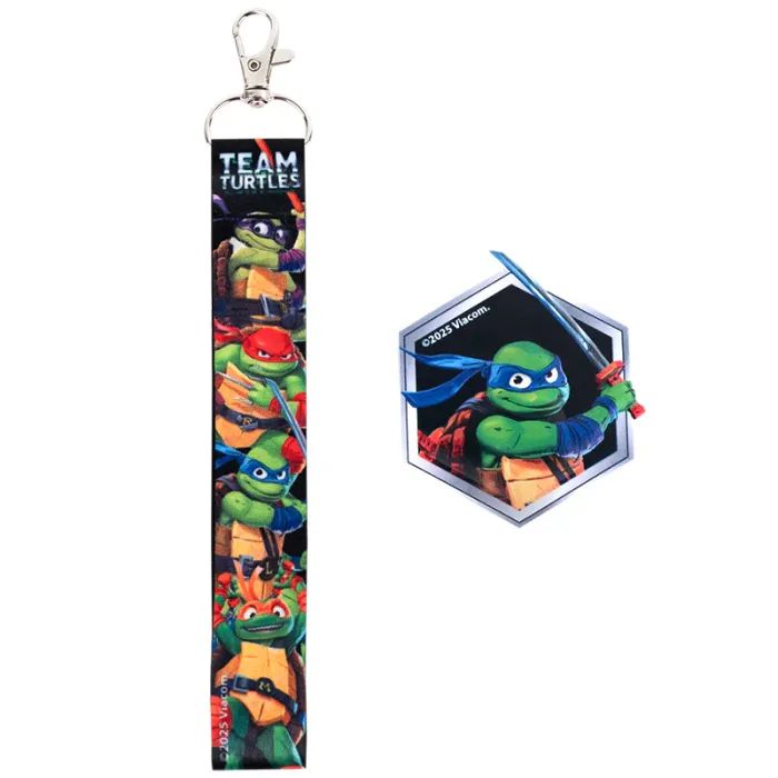 Бейдж Kite на липучке и подвеска TMNT Mutant Mayhem (NT25-3010) изображение 2