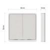 Розумний вимикач EMOS H5012 2 buttons ZigBee 3.0 (H5012) зображення 8