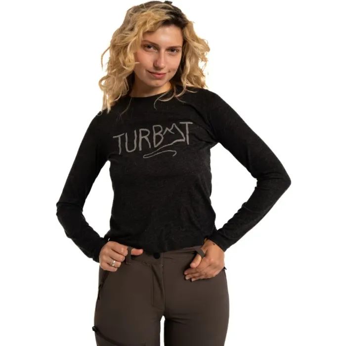Лонгслив Turbat Magic Logo LS Wmn caviar - M - чорний (012.004.5545)