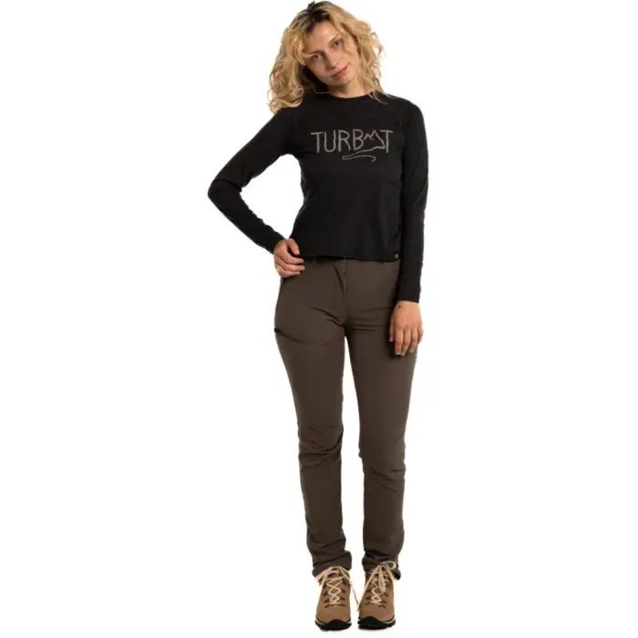 Лонгслив Turbat Magic Logo LS Wmn caviar - M - чорний (012.004.5545) изображение 2