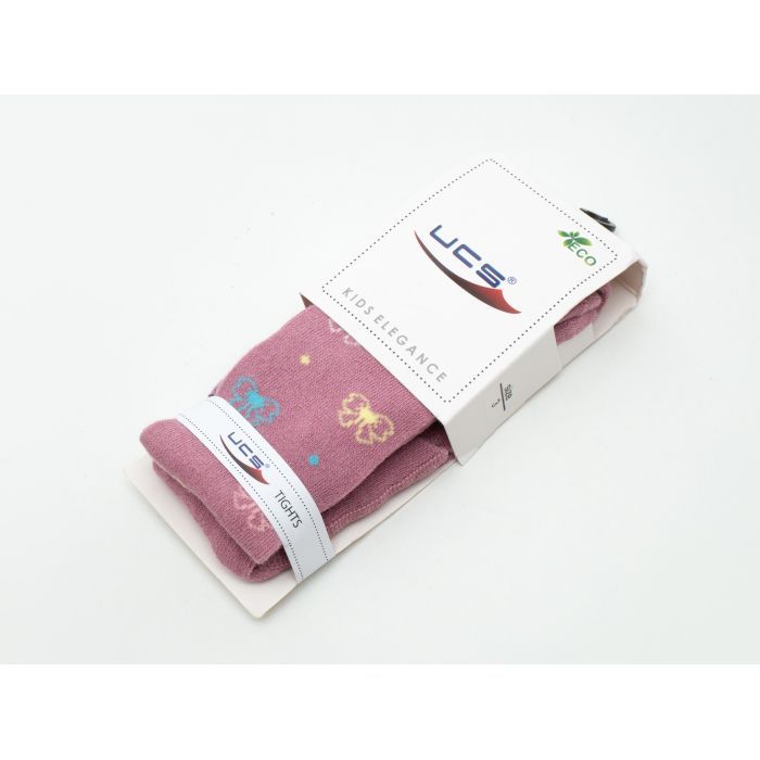 Колготки детские UCS Socks с бантиками (M0C0301-2427-98G-pink) изображение 2