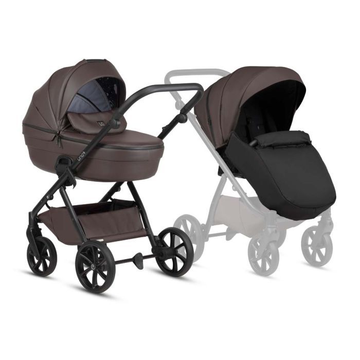 Коляска TUTIS 2 в 1 Uno 6 plus (Leather Nocciola) (1602185)