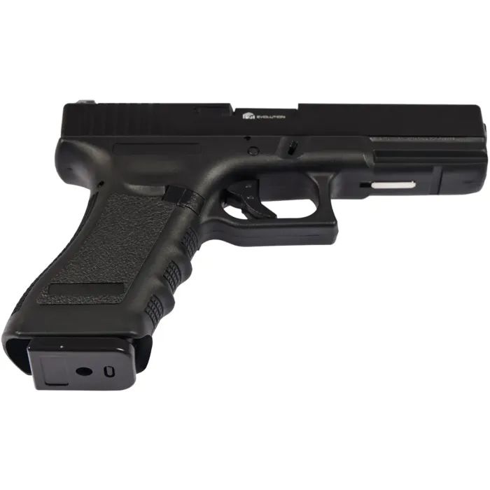 Страйкбольний пістолет Evolution E017 Gas 6 мм Black (EP0217) зображення 3