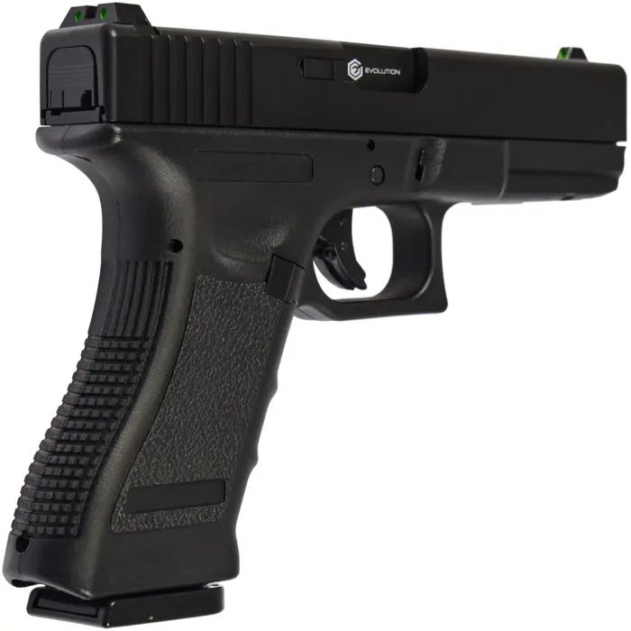 Страйкбольний пістолет Evolution E017 Gas 6 мм Black (EP0217) зображення 4