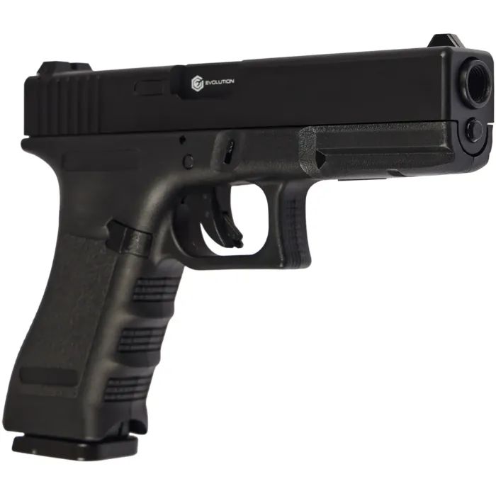 Страйкбольний пістолет Evolution E017 Gas 6 мм Black (EP0217) зображення 5