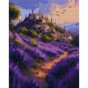 Картина по номерам Santi алмазна мозаїка Лаванда Провансу 40х50 см на підрамн (956054)