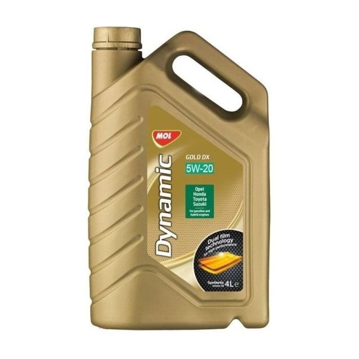 Моторное масло MOL Dynamic Gold DX 5W-20 API SP 4л (13303059)