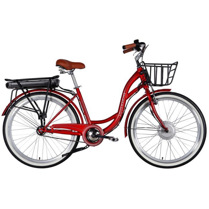 Электровелосипед Dorozhnik 26" eAQUAMARINE BH рама-17" 36B 13А*г 500Вт 2026 темно-синій (ELB-D-26-294)