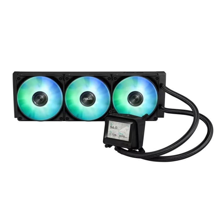 Система рідинного охолодження ASUS Max Gaming LC 360 ARGB LCD Black (90RC01G1-B0EAY0)