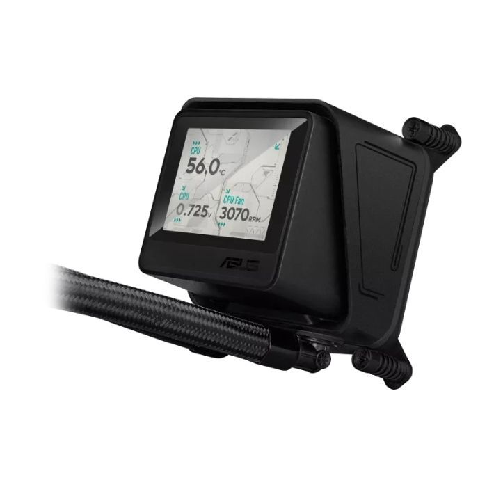 Система рідинного охолодження ASUS Max Gaming LC 360 ARGB LCD Black (90RC01G1-B0EAY0) зображення 6