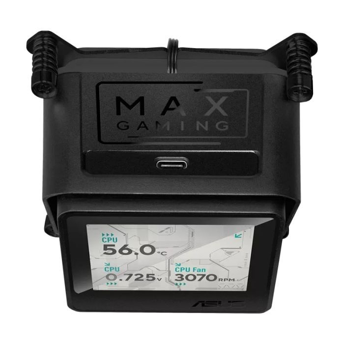Система рідинного охолодження ASUS Max Gaming LC 360 ARGB LCD Black (90RC01G1-B0EAY0) зображення 7