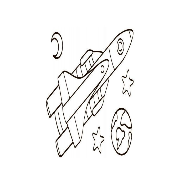 Книга Водна розмальовка. Літаки, космос Ранок (9789667484415) изображение 5