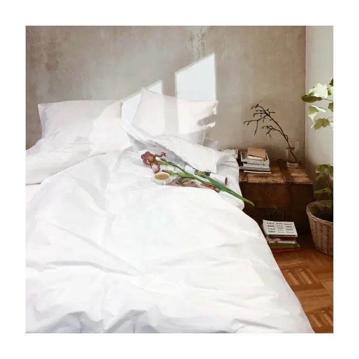 Постільна білизна Viluta ранфорс двоспальний Білий (rfrs_white_dv)