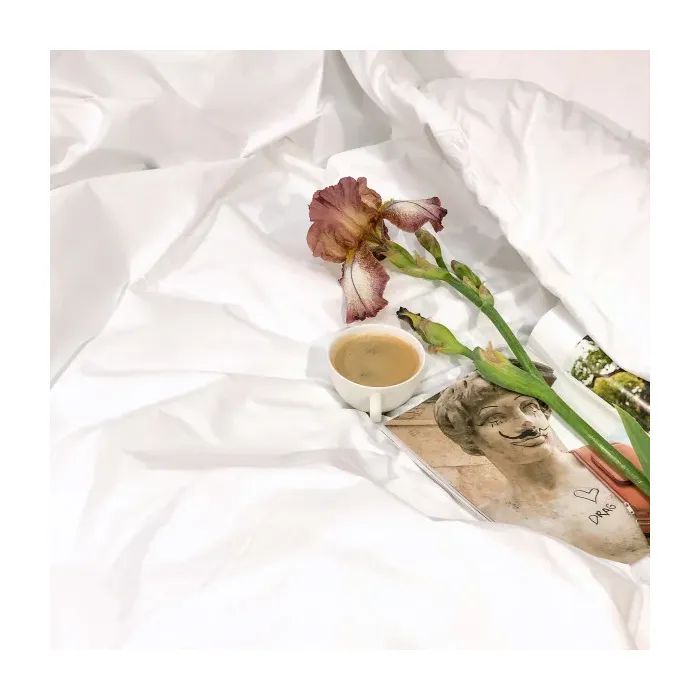 Постільна білизна Viluta ранфорс двоспальний Білий (rfrs_white_dv) зображення 3