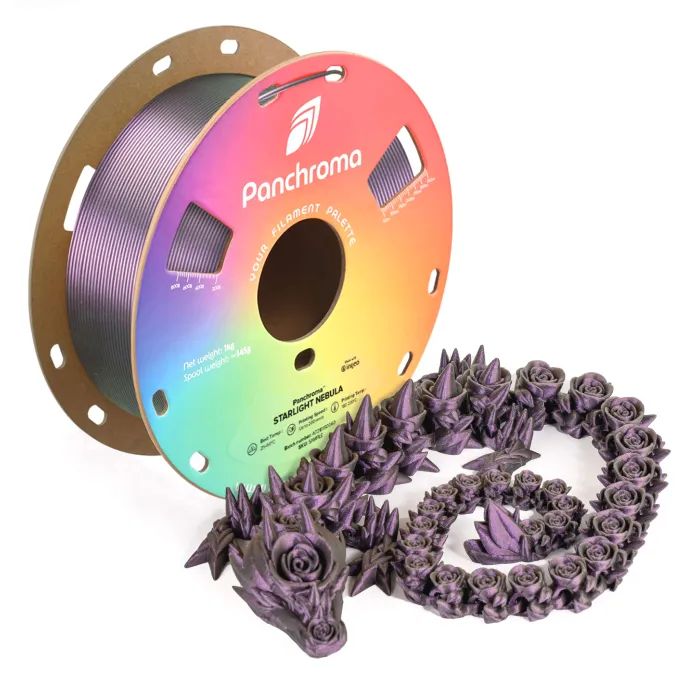 Пластик для 3D-принтера Polymaker PLA PANCHROMA STARLIGHT 1,75mm 1kg MARS (CA02017) зображення 4