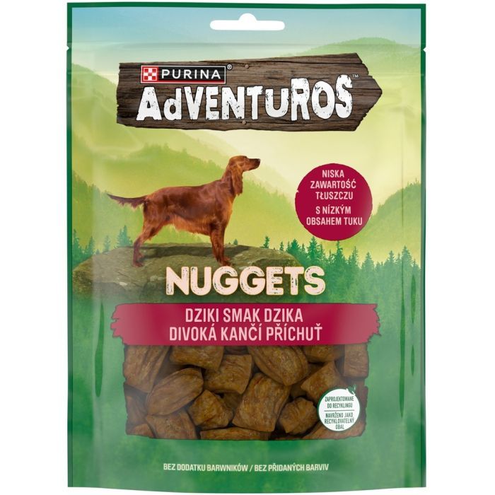 Лакомство для собак Purina AdVENTuROS Кусочки со вкусом дикого кабана 90 г (7613035516458) изображение 2