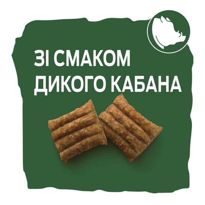 Лакомство для собак Purina AdVENTuROS Кусочки со вкусом дикого кабана 90 г (7613035516458) изображение 6