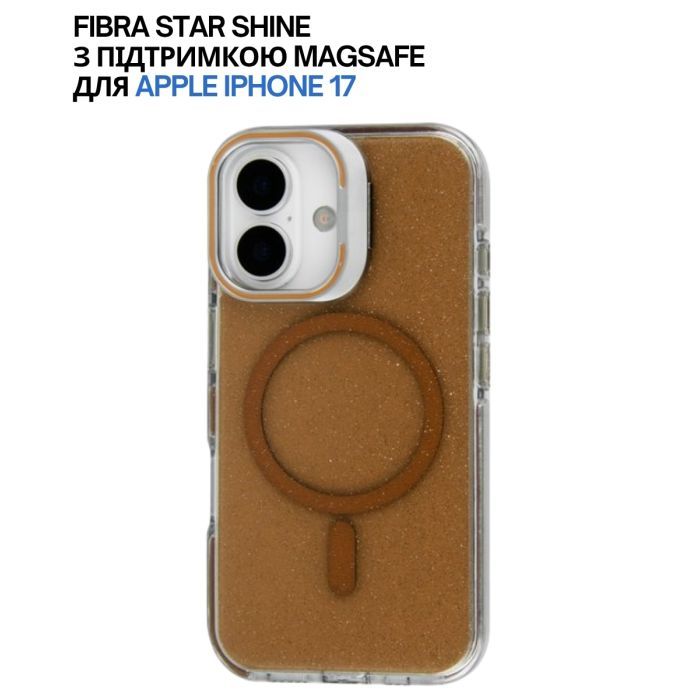 Чехол для мобильного телефона BeCover FIBRA Star Shine MagSafe Apple iPhone 17 Green (715413) изображение 6