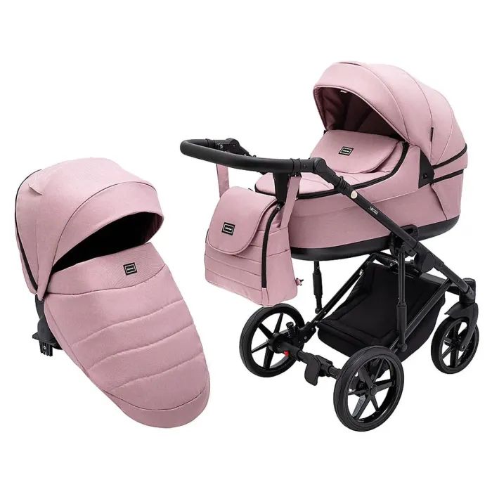 Коляска Adamex 2 в 1 Locco Tip TK-24 рожева (681019)