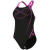 Купальник Arena Graphic Swimsuit Swim Pro Back 009024-590 чорний, рожевий 42 (3468337554066) изображение 7