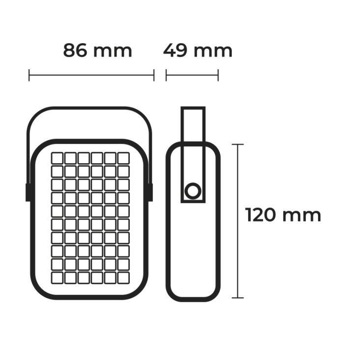 Инсектицидная лампа Eurolamp Аккумуляторная 5W IP20 1200mAh (MK-5W(LIGHT)B) (4262380667051) изображение 3