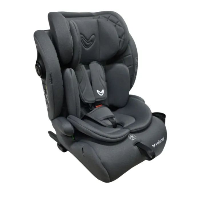 Автокресло Velano Flexo i-Size 76150 см, ISOFIX + Top Tether/ремінь, black (48413) изображение 2