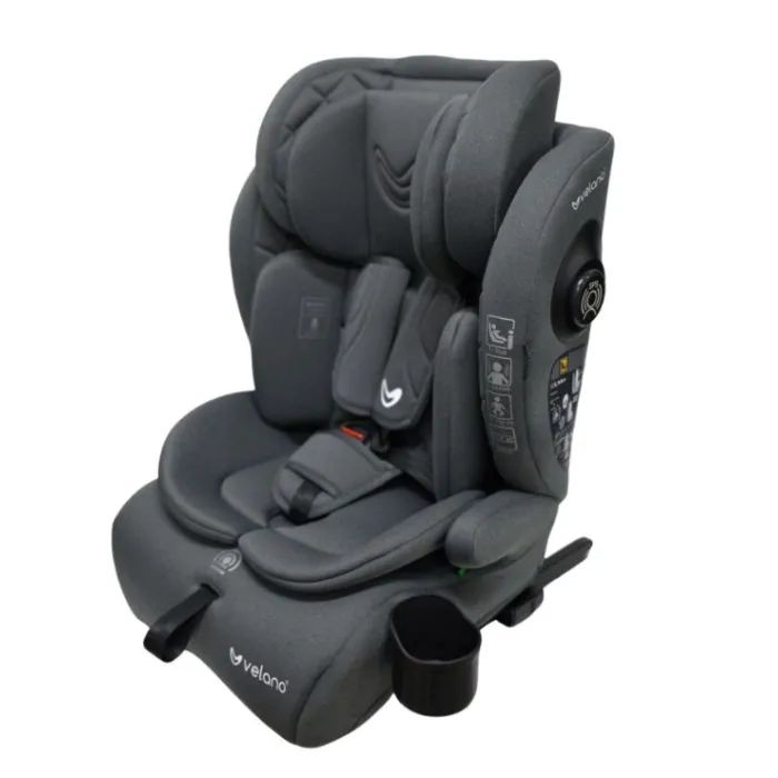 Автокресло Velano Flexo i-Size 76150 см, ISOFIX + Top Tether/ремінь, black (48413) изображение 3