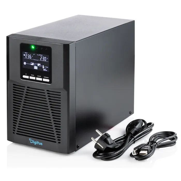 Источник бесперебойного питания Digitus Tower 1000VA/1000W (DN-170130) изображение 2