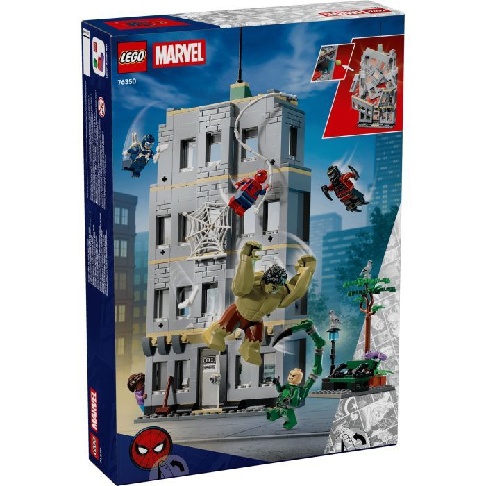 Конструктор LEGO Marvel Эпическая схватка Человека-паука против Халка (76350)