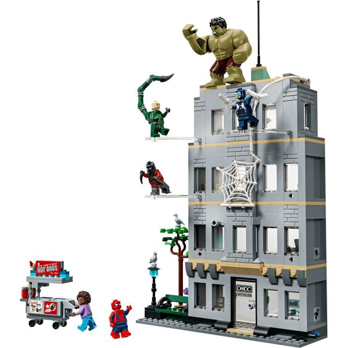 Конструктор LEGO Marvel Эпическая схватка Человека-паука против Халка (76350) изображение 3
