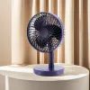 Вентилятор Jisulife Desktop small fan 01 Dark Blue зображення 2