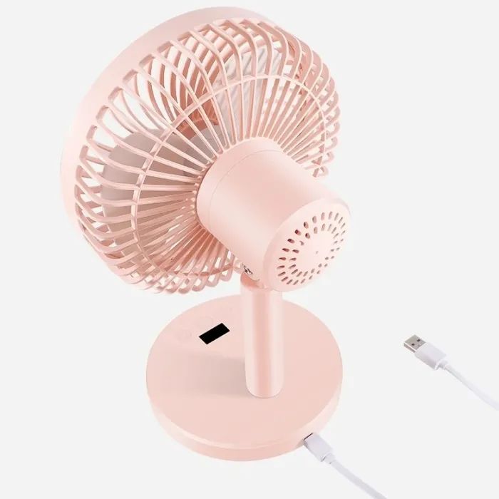 Вентилятор Jisulife Desktop small fan 01 Pink зображення 7