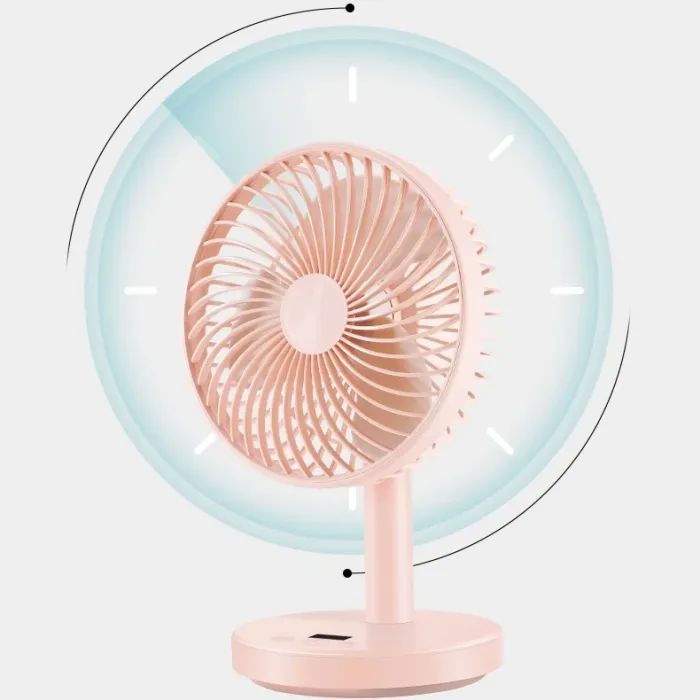 Вентилятор Jisulife Desktop small fan 01 Pink зображення 8
