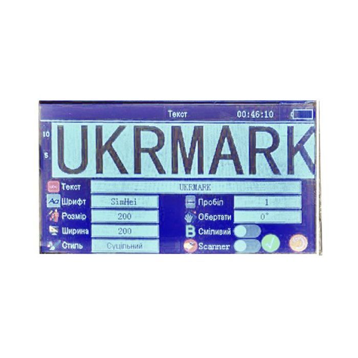 Маркиратор UKRMARK каплеструйный портативный, Y-25, 25.4mm, (без картриджа, без сенсора) (900484) изображение 4