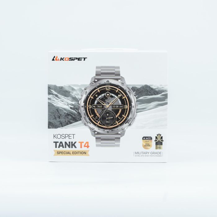 Смарт-годинник KOSPET TANK T4SE SILVER (6978602500614) зображення 7
