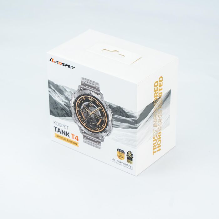 Смарт-годинник KOSPET TANK T4SE SILVER (6978602500614) зображення 8