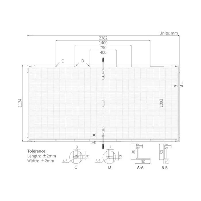 Солнечная панель Longi LR7-72HGD-600M 600W (LR7-72HGD-600M) изображение 3