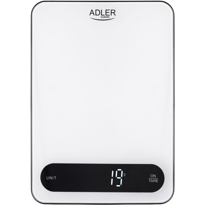 Весы кухонные Adler AD 3177 white black