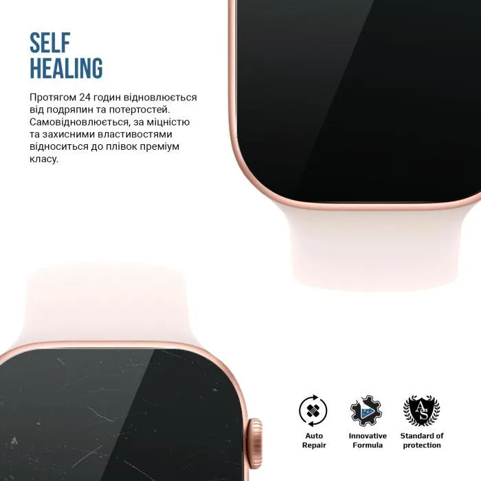 Пленка защитная Armorstandart Matte hydrogel Apple Watch 10 46mm 6 pcs (ARM91990) изображение 3