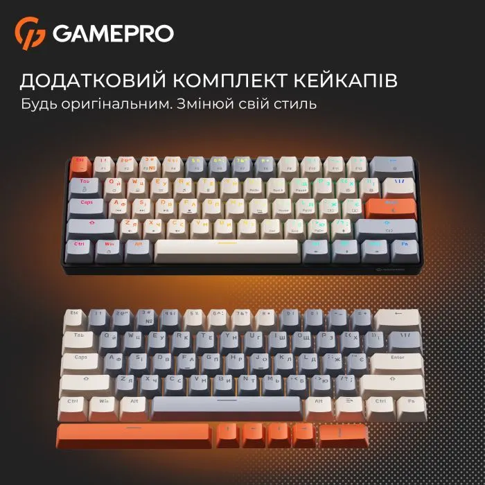 Клавиатура GamePro MK130 V2 Infinity QLAB Sakura Linear RGB USB UA Black (MK130-V2-B-QS) изображение 19