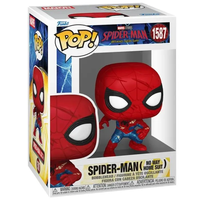 Фигурка Funko Pop серии Человек-паук: Абсолютно новый день - Человек-паук (после битвы) (83964) изображение 2