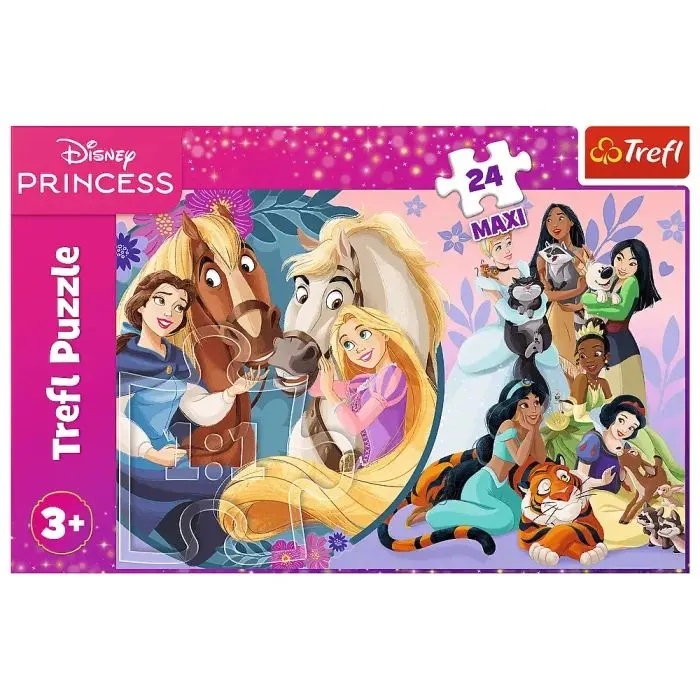 Пазл Trefl Maxi Disney Princess Посмішка дружби 24 елемента (5900511143799) зображення 3