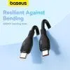 Дата кабель USB-C to USB-C 1.2m 100W black Baseus (P10355702111-00) изображение 10