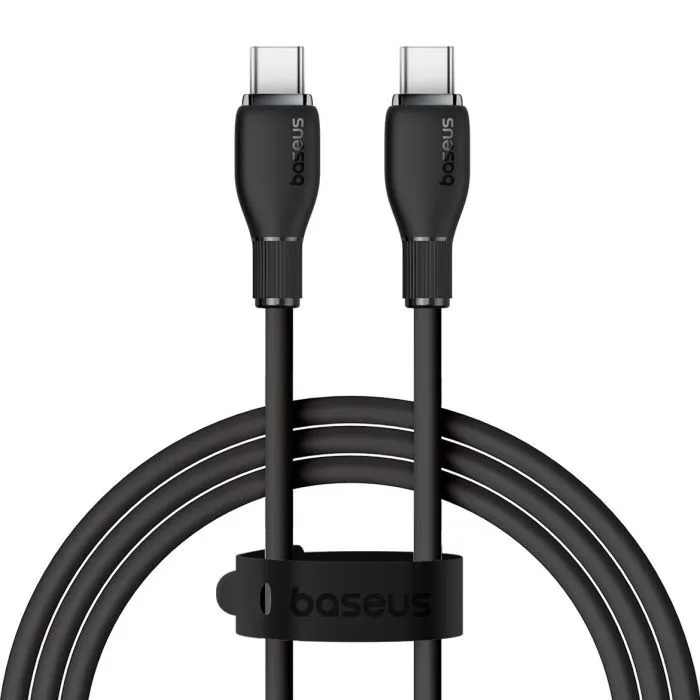 Дата кабель USB-C to USB-C 1.2m 100W black Baseus (P10355702111-00)
